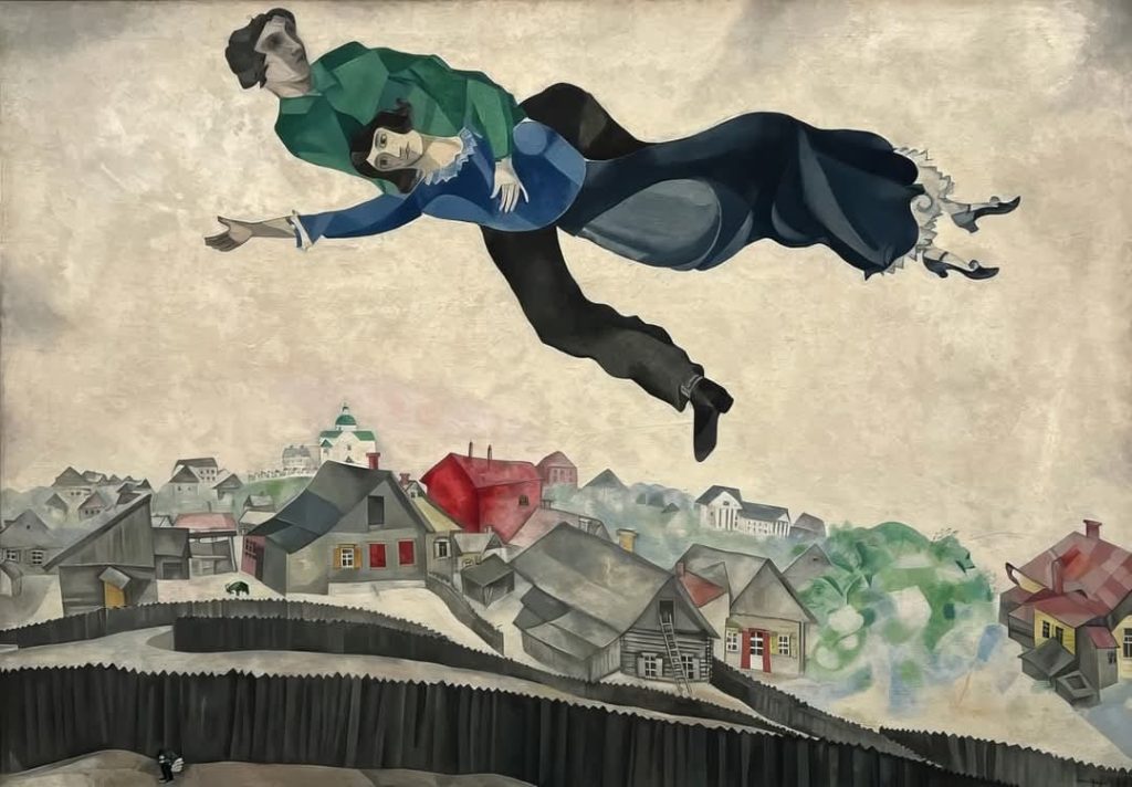 Marc Chagall, Sulla città